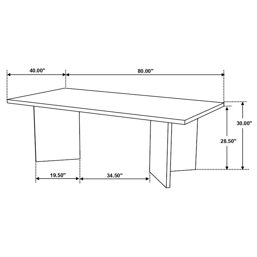 Manju Solid Wood Dining Table