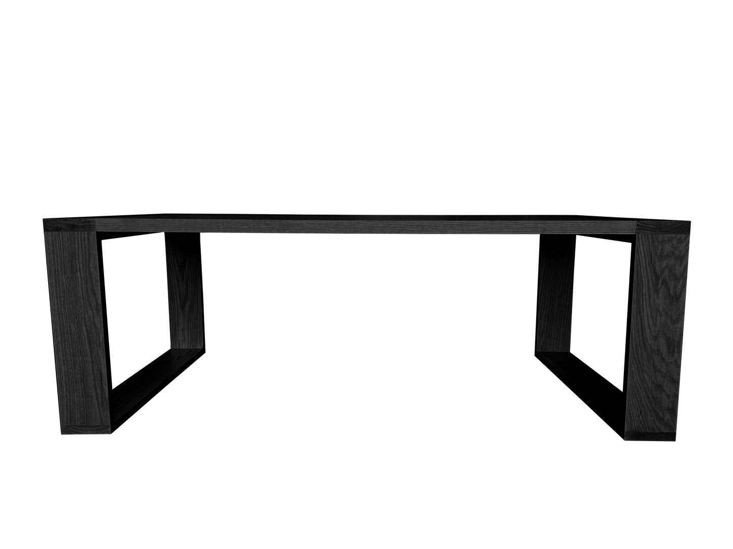 Chene Black White Oak Dining Table