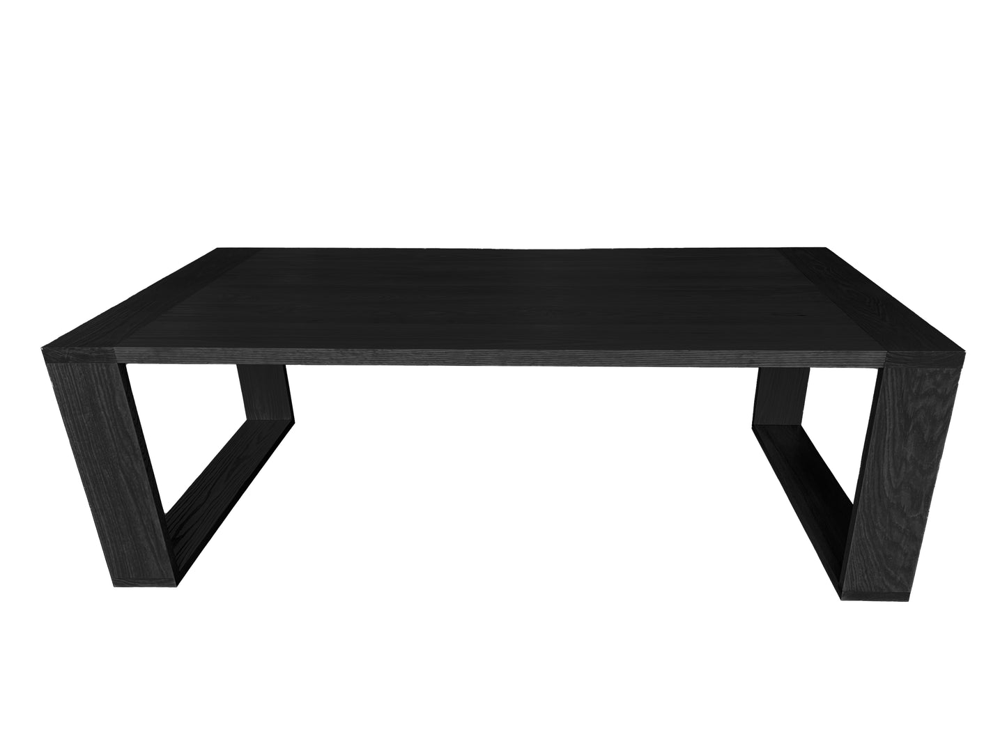 Chene Black White Oak Dining Table