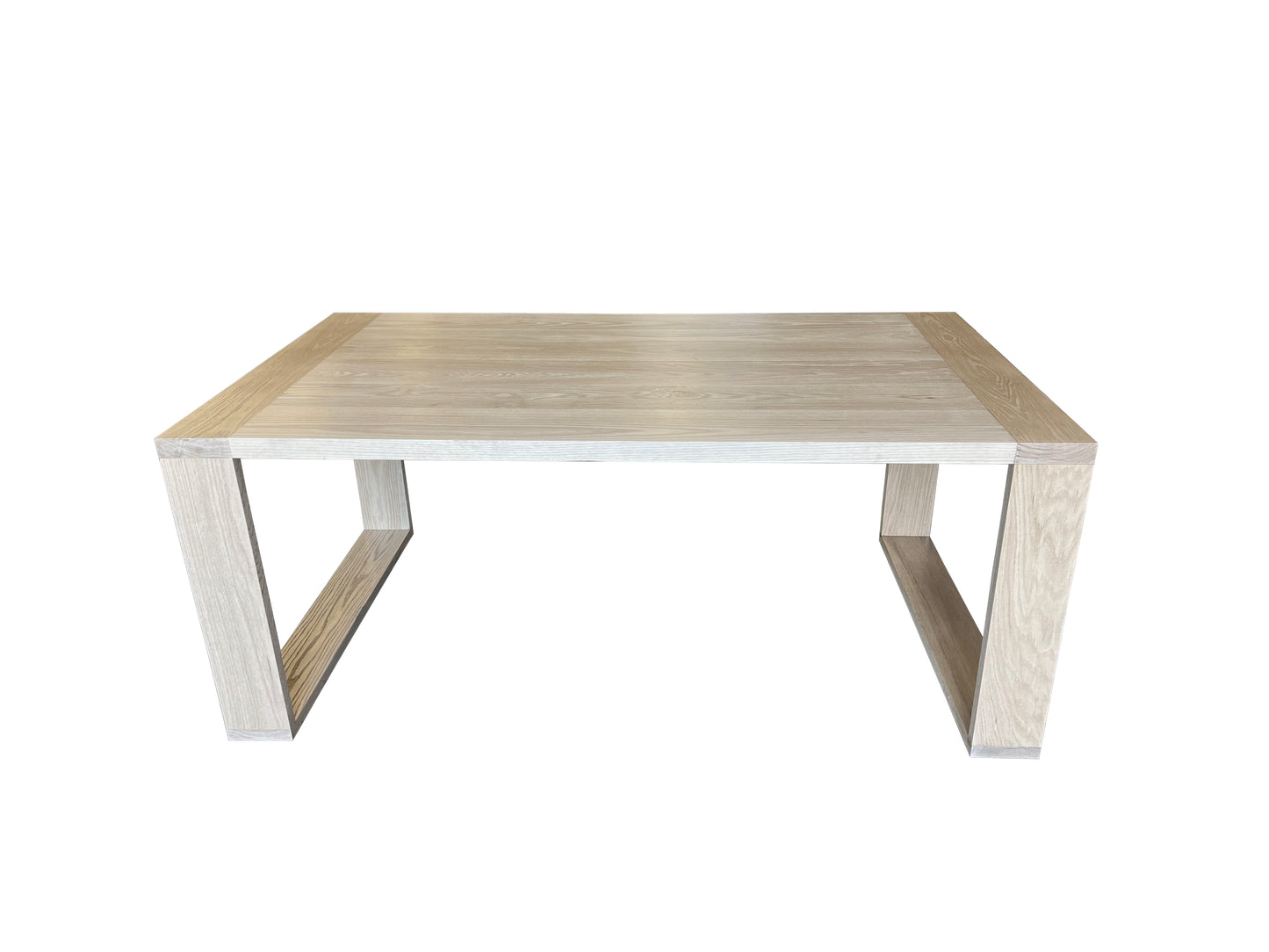 Carre Natural White Oak Desk