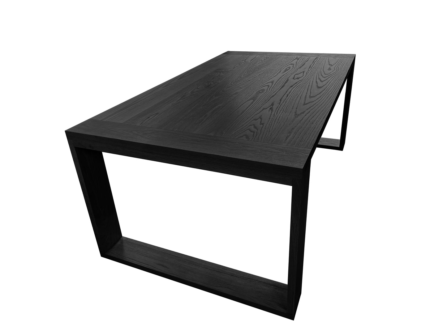 Carre Black White Oak Conference Table