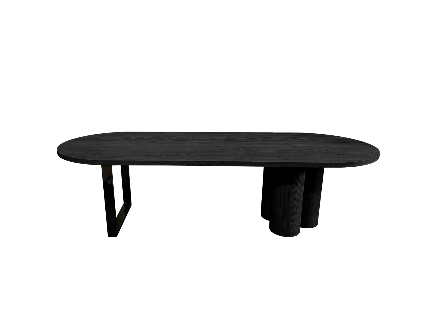 Ovail Black White Oak Conference Table