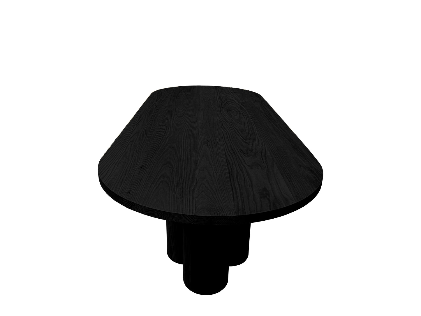 Midvale Black White Oak Dining Table