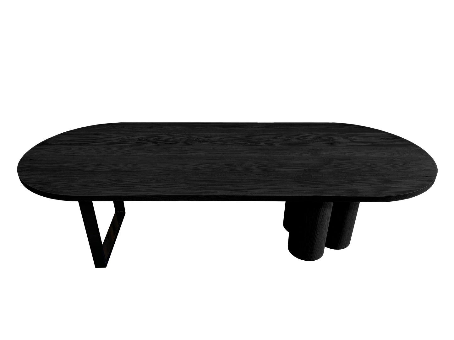 Ovail Black White Oak Desk