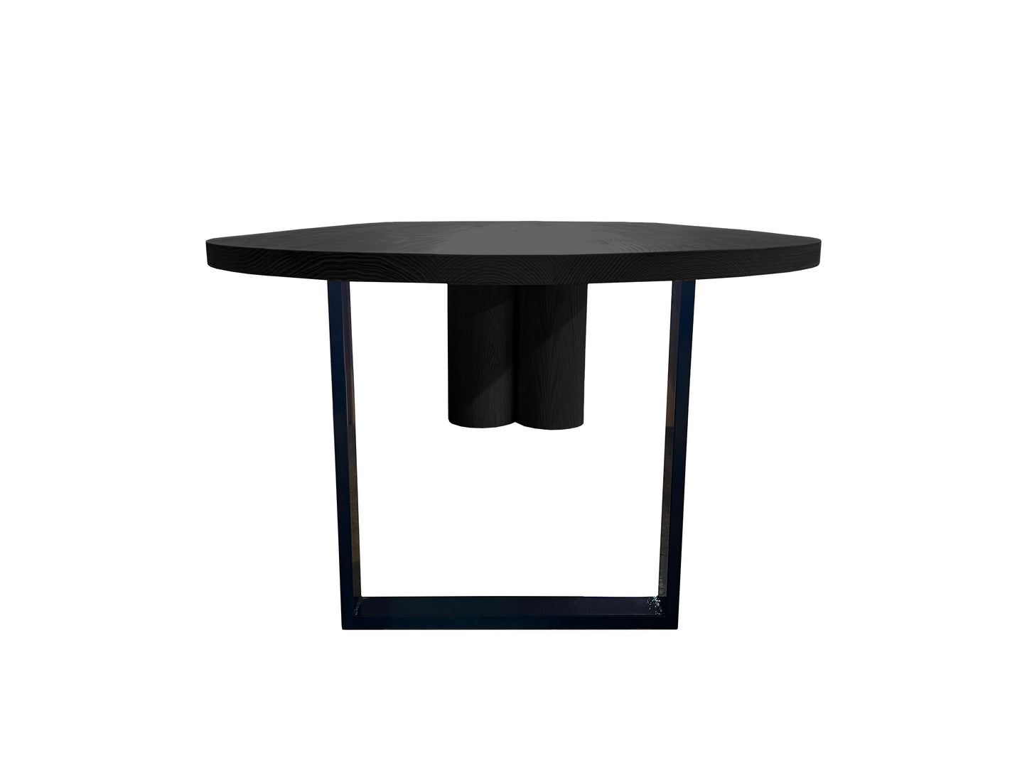 Ovail Black White Oak Conference Table