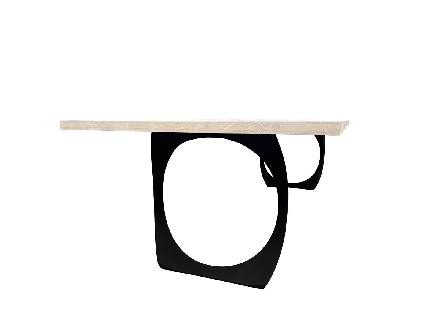 Satus 11- Piece White Oak High Back White Conference Set