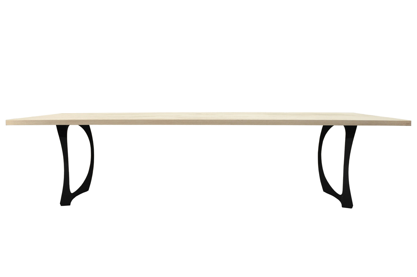 Satus 11- Piece White Oak High Back White Conference Set