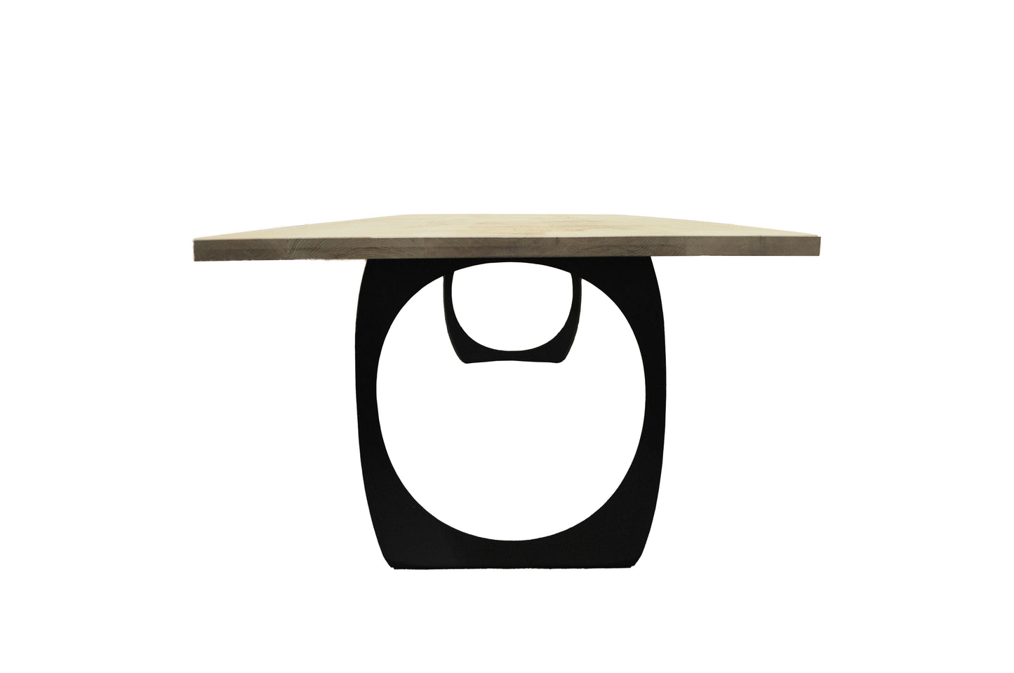 Satus 11- Piece White Oak High Back White Conference Set