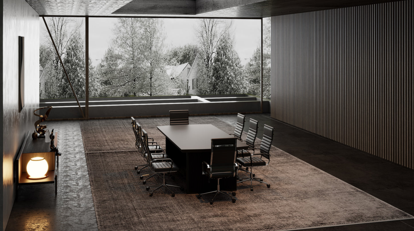 Magnus 9-Piece Black Conference Set
