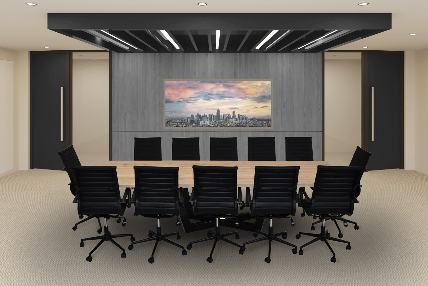 Suprema 13-Piece High Back Conference Set