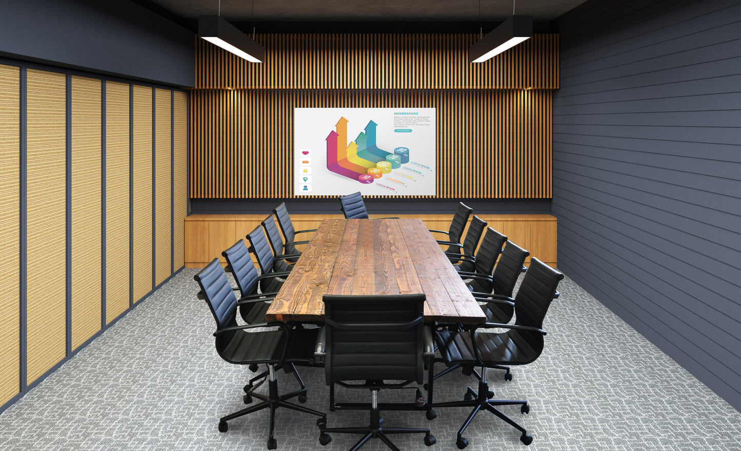 Ligna II 13-Piece Conference Set