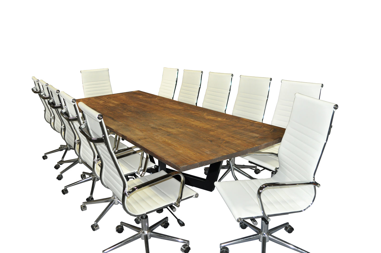 Volere 13-Piece White Conference Set