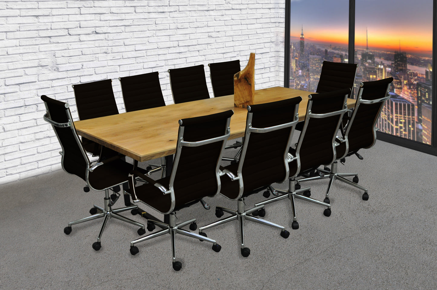 Castillo 11-Piece Black Conference Set