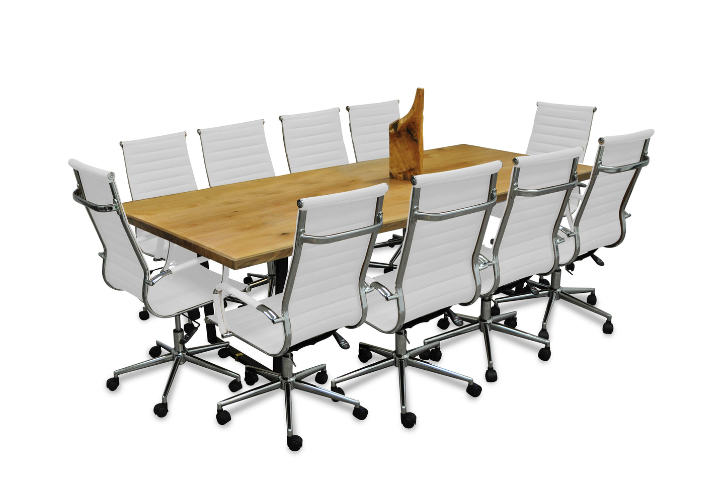 Castillo 11-Piece White Conference Set