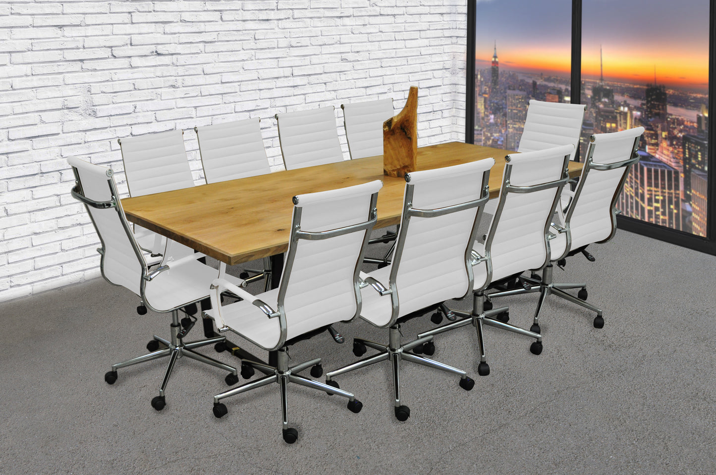 Castillo 11-Piece White Conference Set