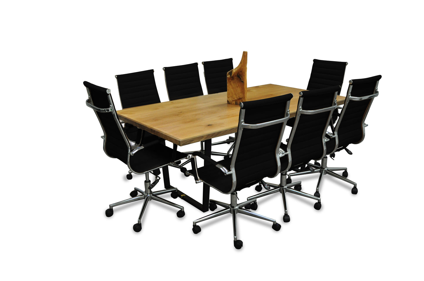 Castillo 9-Piece Black Conference Set