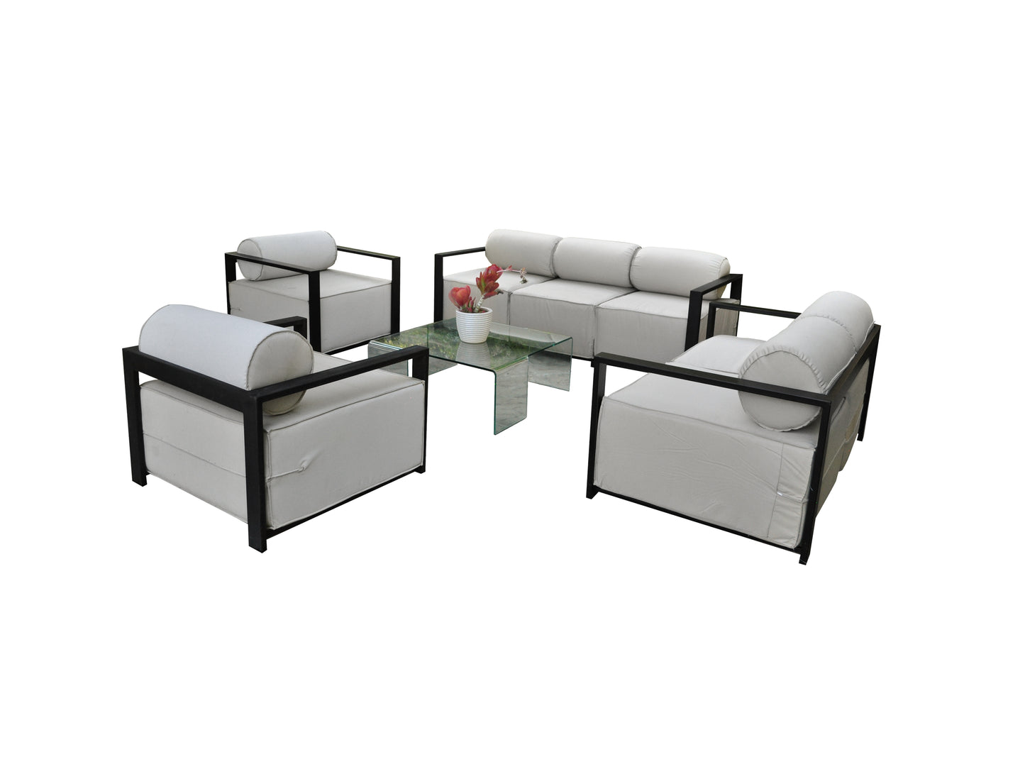 Volantes Outdoor 4-Piece Sofa Set