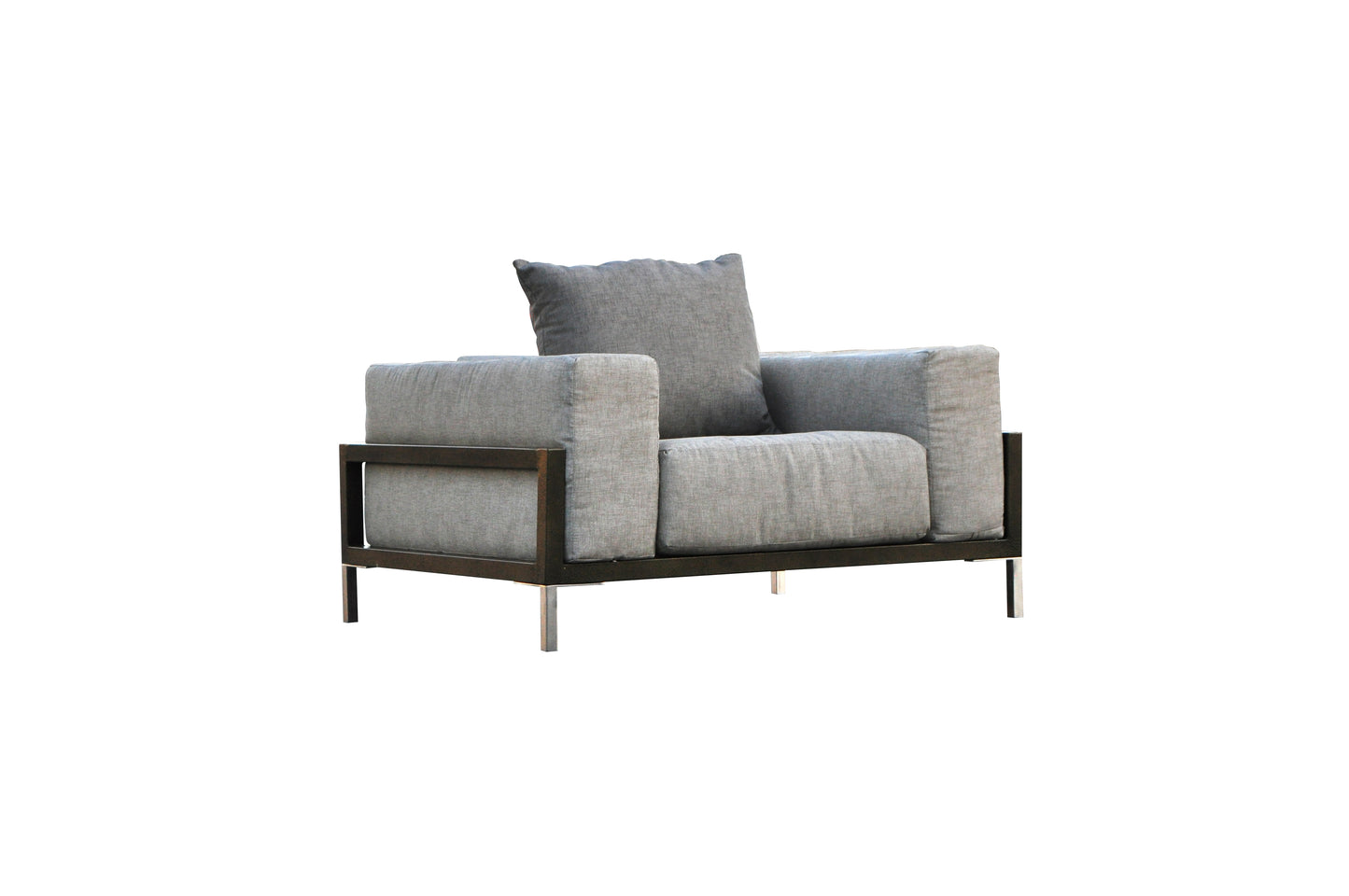 Nubis Outdoor 3-Piece Sofa, Loveseat, and Chair Set